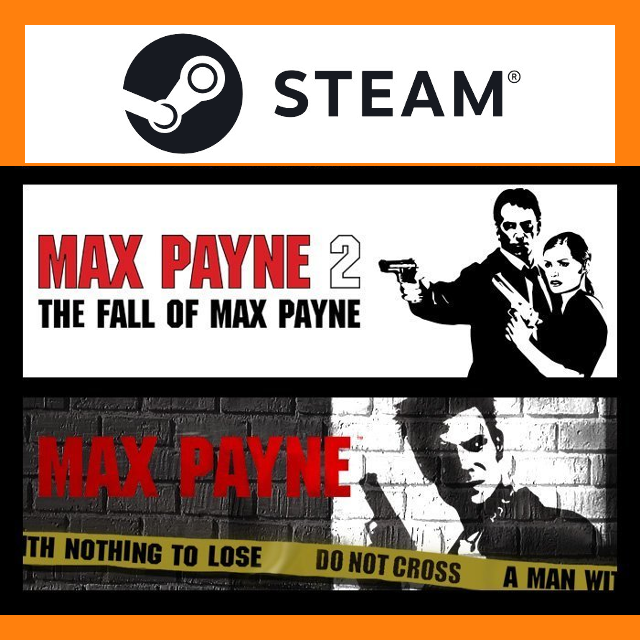 Max Payne 1 + 2 / Max Payne Bundle ⚡ INSTANT DELIVERY ⚡ Steam Key ...