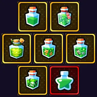 Anime dice Luck Potion Set ⚡️🔥Fast delivere
