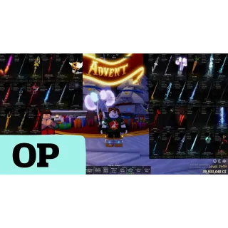 fisch Account  Level 1500-2000 