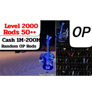 OP fisch account Lv.2000