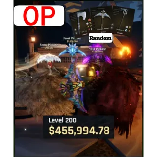 OP The forge Account Archangel Lv200