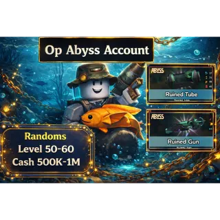 ✨ OP STOCK ABYSS ACCOUNT – 100% SAFE