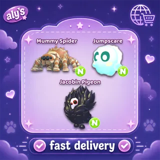 N Mummy Spider - N Jumpscare - N Jacobin Pigeon
