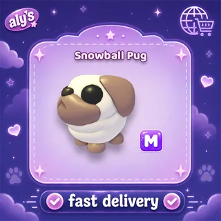 M Snowball Pug