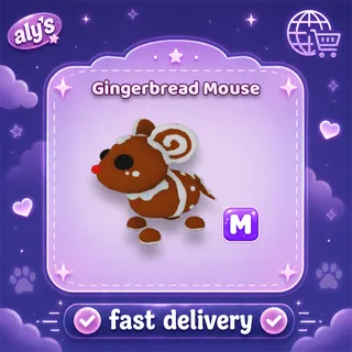 M Gingerbread Mouse