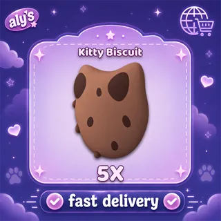 5x Kitty Biscuit