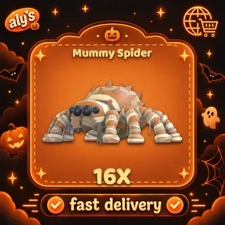 16x Mummy Spider