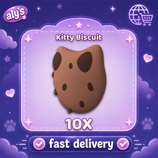 10x Kitty Biscuit