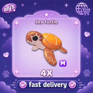 4x M Sea Turtle