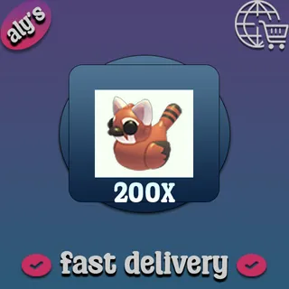 200x Red Panda Ducky