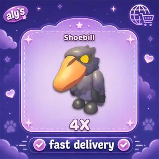 4x Shoebill