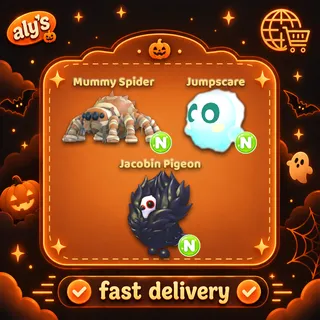 N Mummy Spider - N Jumpscare - N Jacobin Pigeon
