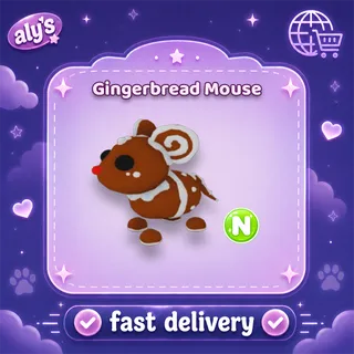 N Gingerbread Mouse
