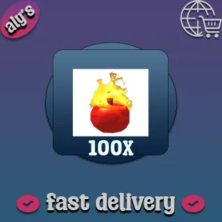 x100 Fire Horse Apple