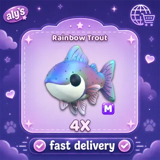 4x M Rainbow Trout