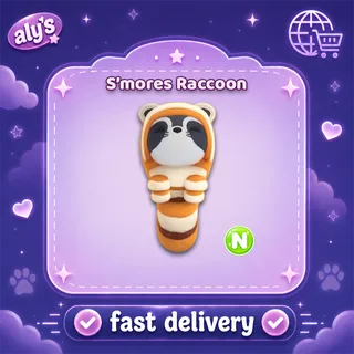 N S'mores Raccoon