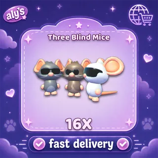 16x Three Blind Mice
