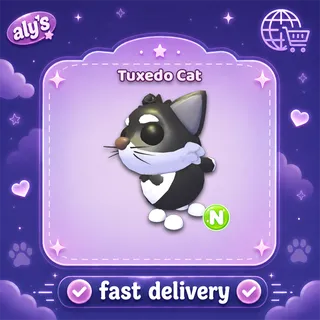 N Tuxedo Cat