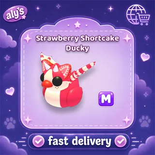 M Strawberry Shortcake Ducky
