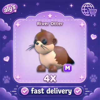 4x M River Otter