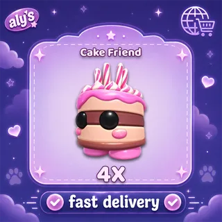 4x Cake Friend