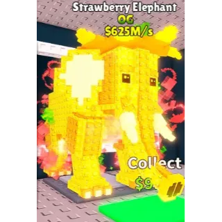 Gold OG Strawberry Elephant 625M/s (Cheapest + Fast Delivery) - 100% Legit
