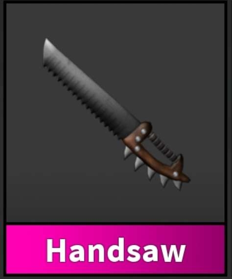 Gear Mm2 Handsaw In Game Items Gameflip - roblox melee gear ids 2018