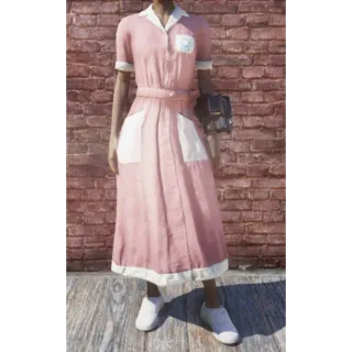 Pink Asylum Worker Uniform