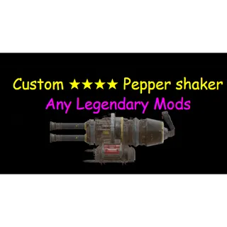 Custom Pepper shaker