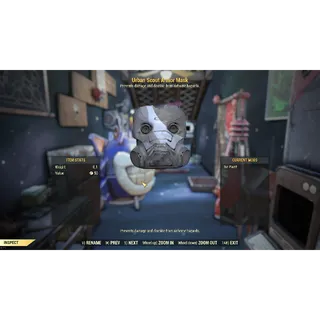 Urban scout armor mask