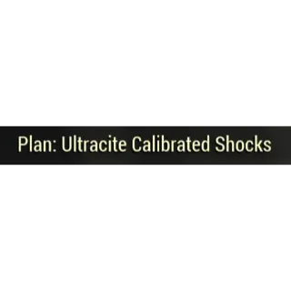 Plan | Ult Calibrated Shocks