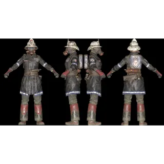 Responder Fireman Uniform set