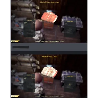 Nuka-World jacket & jeans and geyser jacket & jeans set