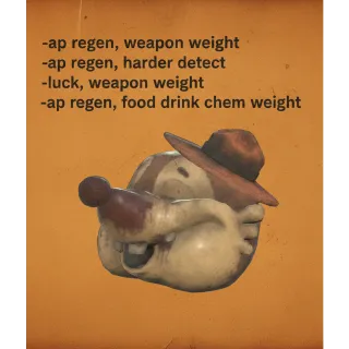 modded tattered mole head