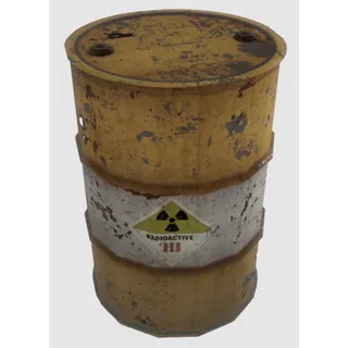 Radioactive barrel plan