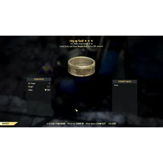 Legendary Ring ap with FDC weight