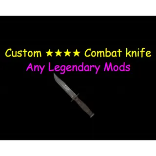 Custom Combat knife