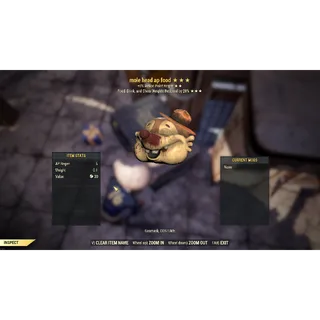 Legendary Mole Head ap with FDC weight