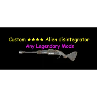 Custom Alien disintegrator