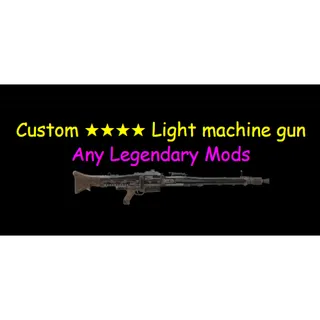 Custom Light machine gun