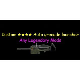 Custom Auto grenade launcher