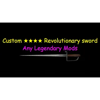 Custom Revolutionary sword