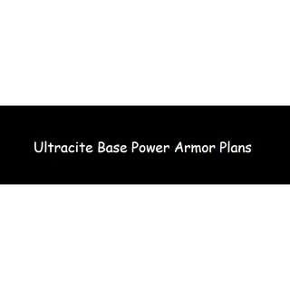 Ultracite Power Armor Plans
