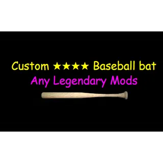 Custom Baseball bat