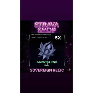 5X SOVEREIGN RELIC-FISCH