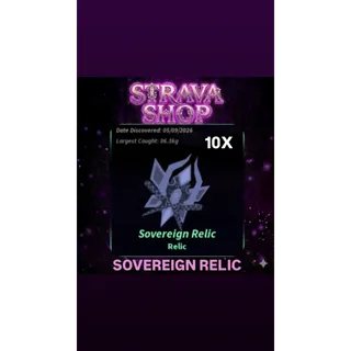 10X SOVEREIGN RELIC-FISCH