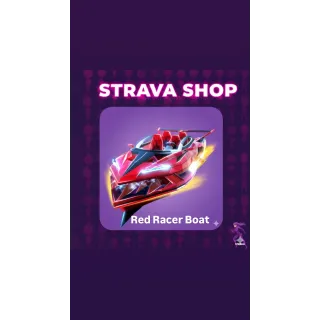 Red Racer Boat-Fisch