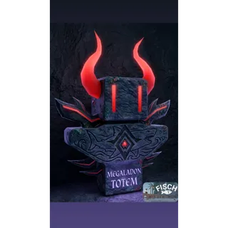 1x Megaladon totem fisch