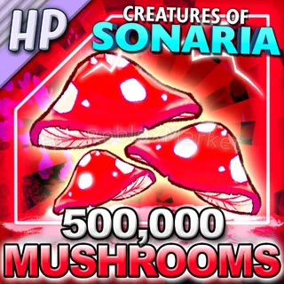 Mushrooms creatures of sonaria