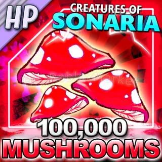 Mushrooms creatures of sonaria